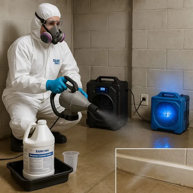 Sanitization and Odor Removal process in Hagerstown, IN